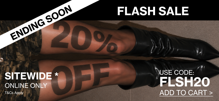 20% off sitewide* is ending soon >