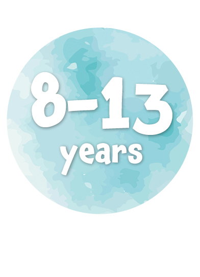 8-13 years