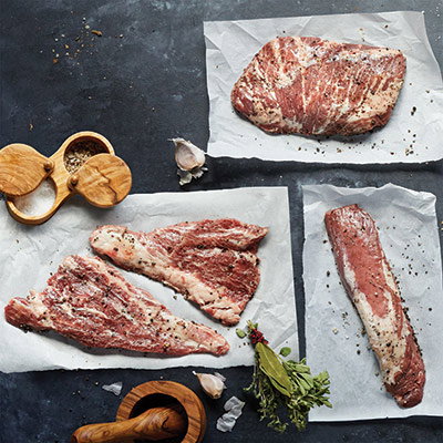 Ibérico Pork Grilling Sampler