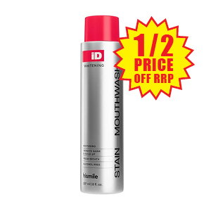 Hismile Stain iD Mouthwash 237ml 1/2 price off RRP at Chemist Warehouse sale ends 5 August 2026