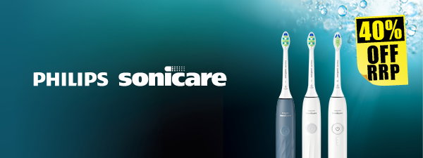 40% off RRP on Philips Sonicare electric toothbrush range at Chemist Warehouse sale ends 5 August 2026