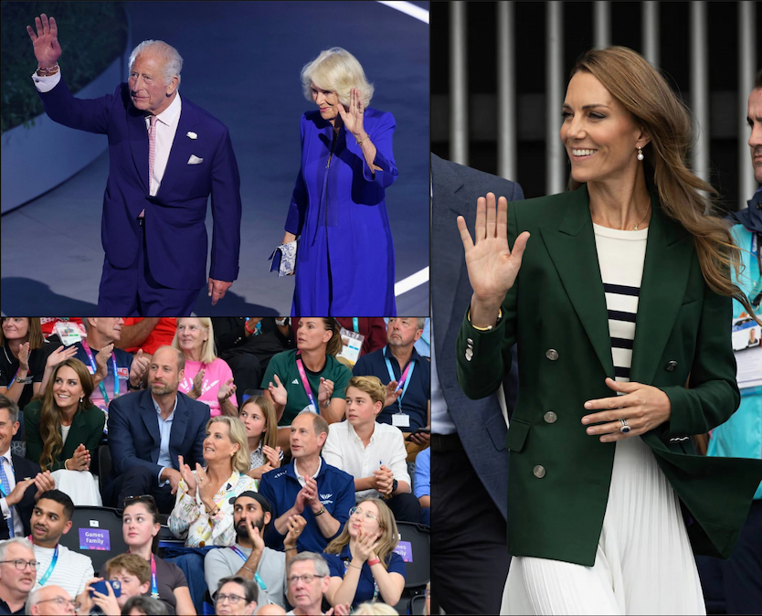 Commonwealth Games - King and Queen, Princess of Wales