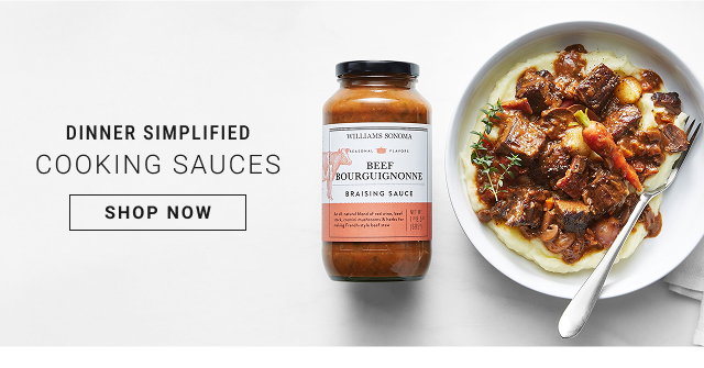dinner simplified - cooking sauces - shop now