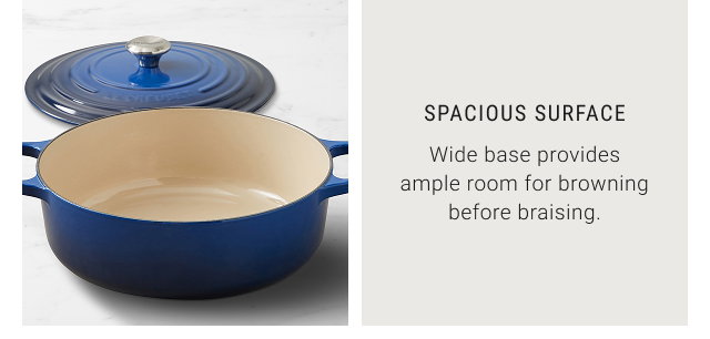spacious surface