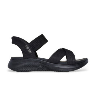 Sandalias Slip-ins Ultra Flex 3.0 Never Better negro