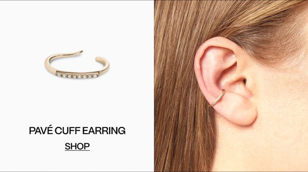 PAVE CUFF EARRING | SHOP