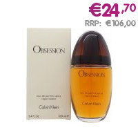 Calvin Klein Obsession Eau de Parfum 100ml Spray - €24,70 RRP:€106,00