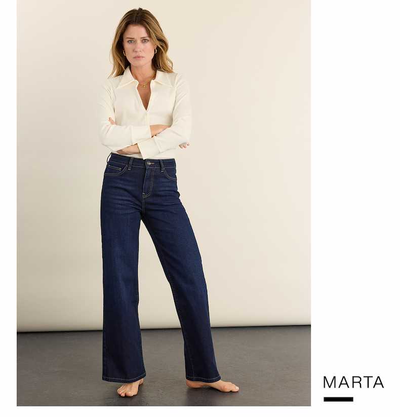 Marta Wide Leg High Waist Jeans
