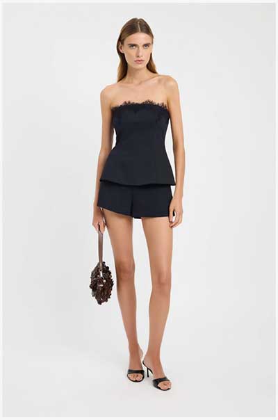 Ariel Strapless Lace Top
