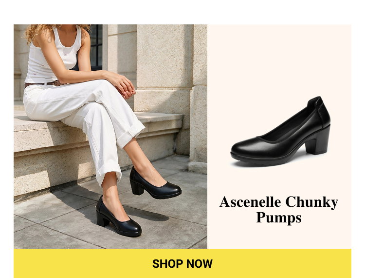 Ascenelle Chunky Pumps