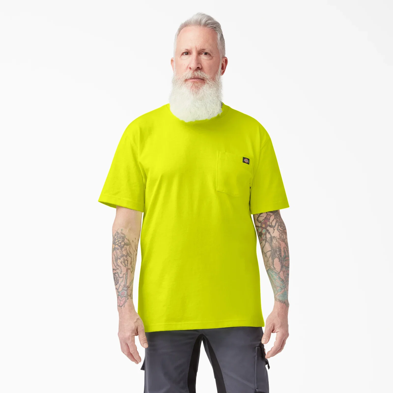 Image of Heavyweight Neon Short Sleeve Pocket T-Shirt