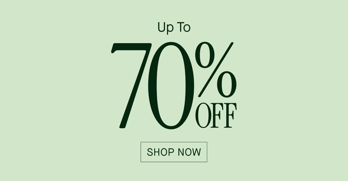 Up To 70% Off