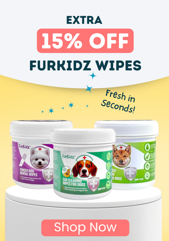 Extra 15% OFF Furkidz Wipes
