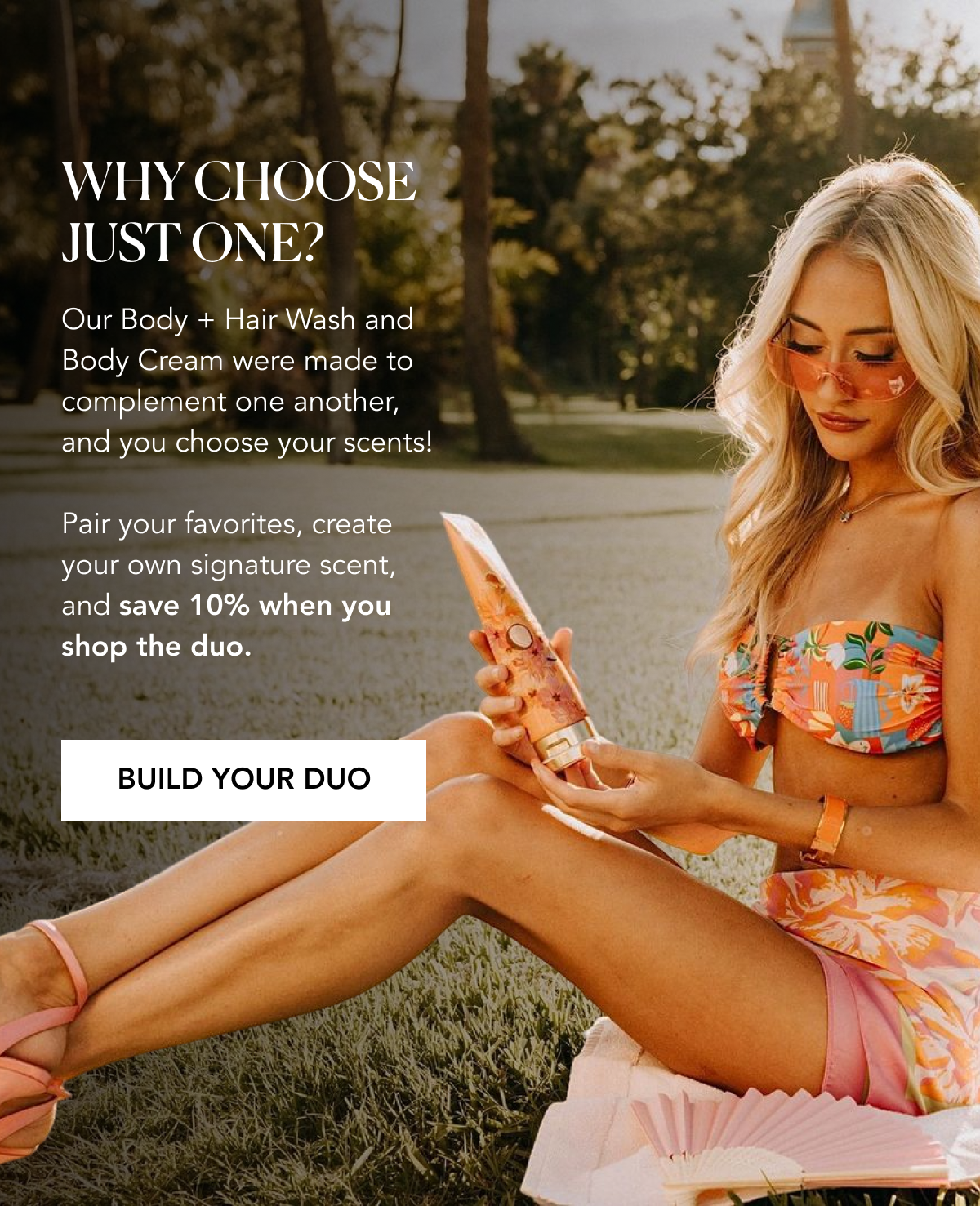 pair your favorites and create your own signature scent