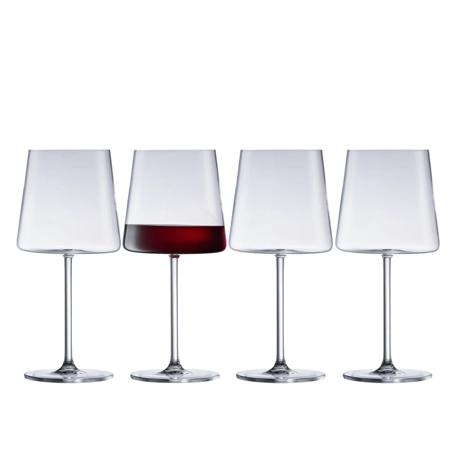 Image of Galway Crystal Alto Red Wine Set of 4