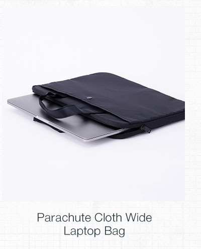 Shop Paracute Cloth Wide Laptop Bag