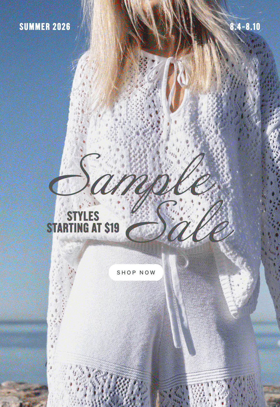 Shop Sample Sale