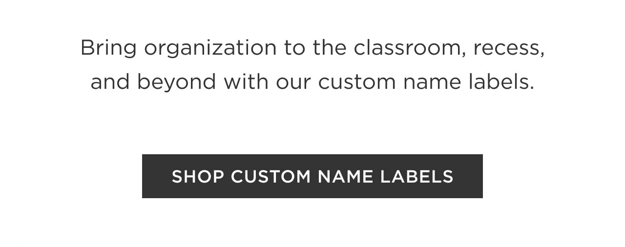 Shop Custom Name Labels