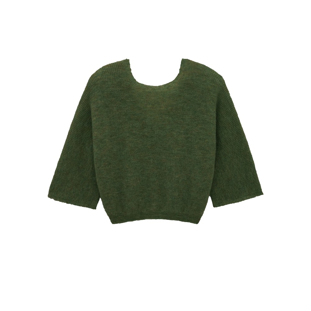 Image of Isaac Reversible Cardigan - Kaki