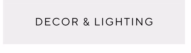 Decor and lighting