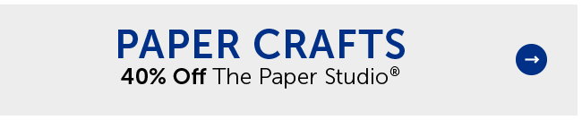 Paper Crafts - 40% Off The Paper Studio®