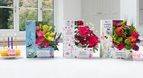 Send fresh flowers and a card before the date sneaks up.