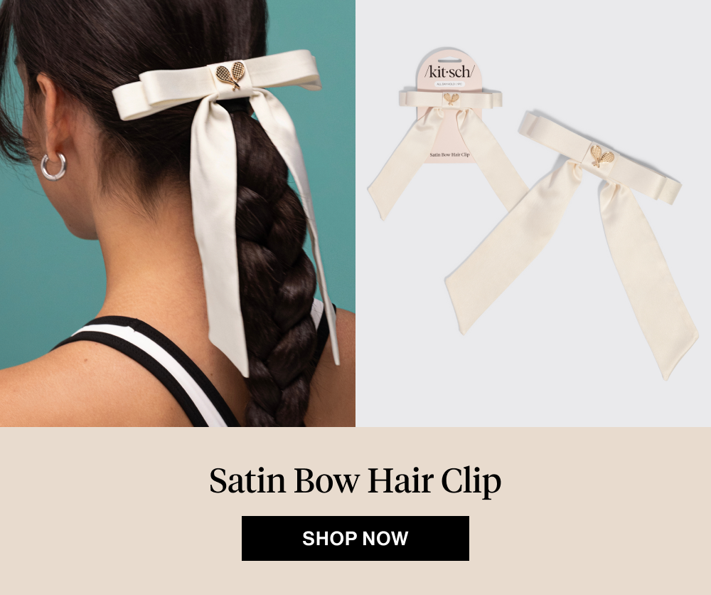 Satin Bow Hair Clip