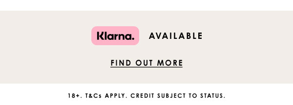 Klarna Available 
