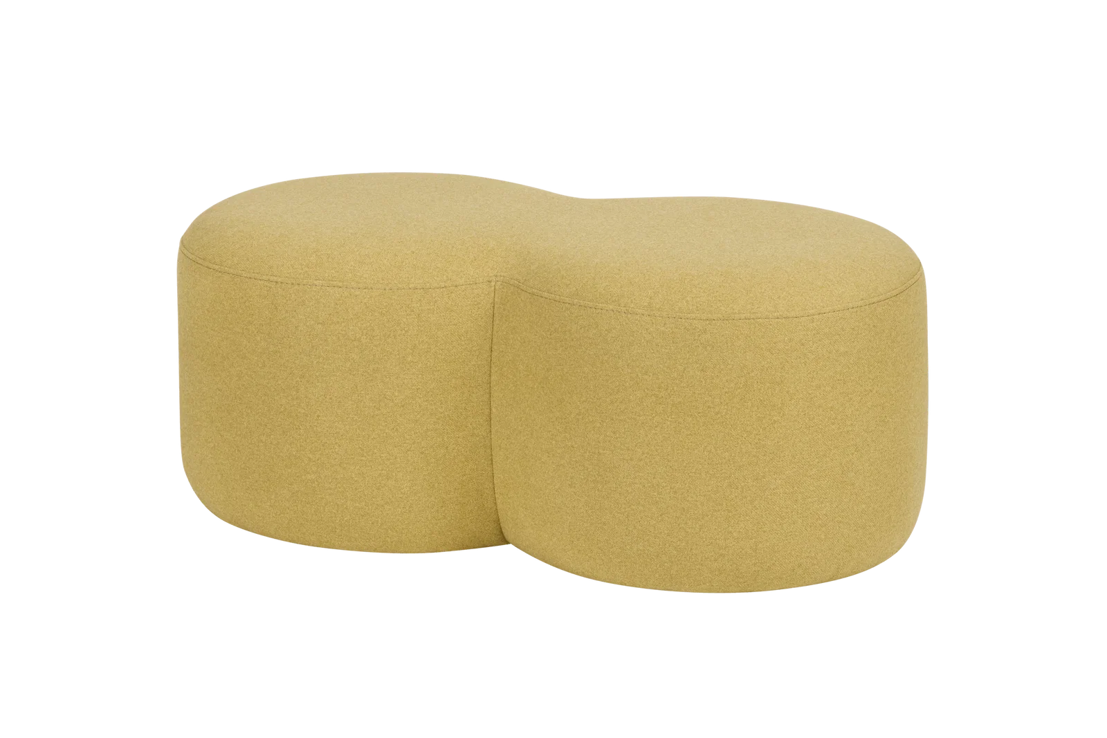 Image of noo.ma UMBO Poef - Yellow Pear