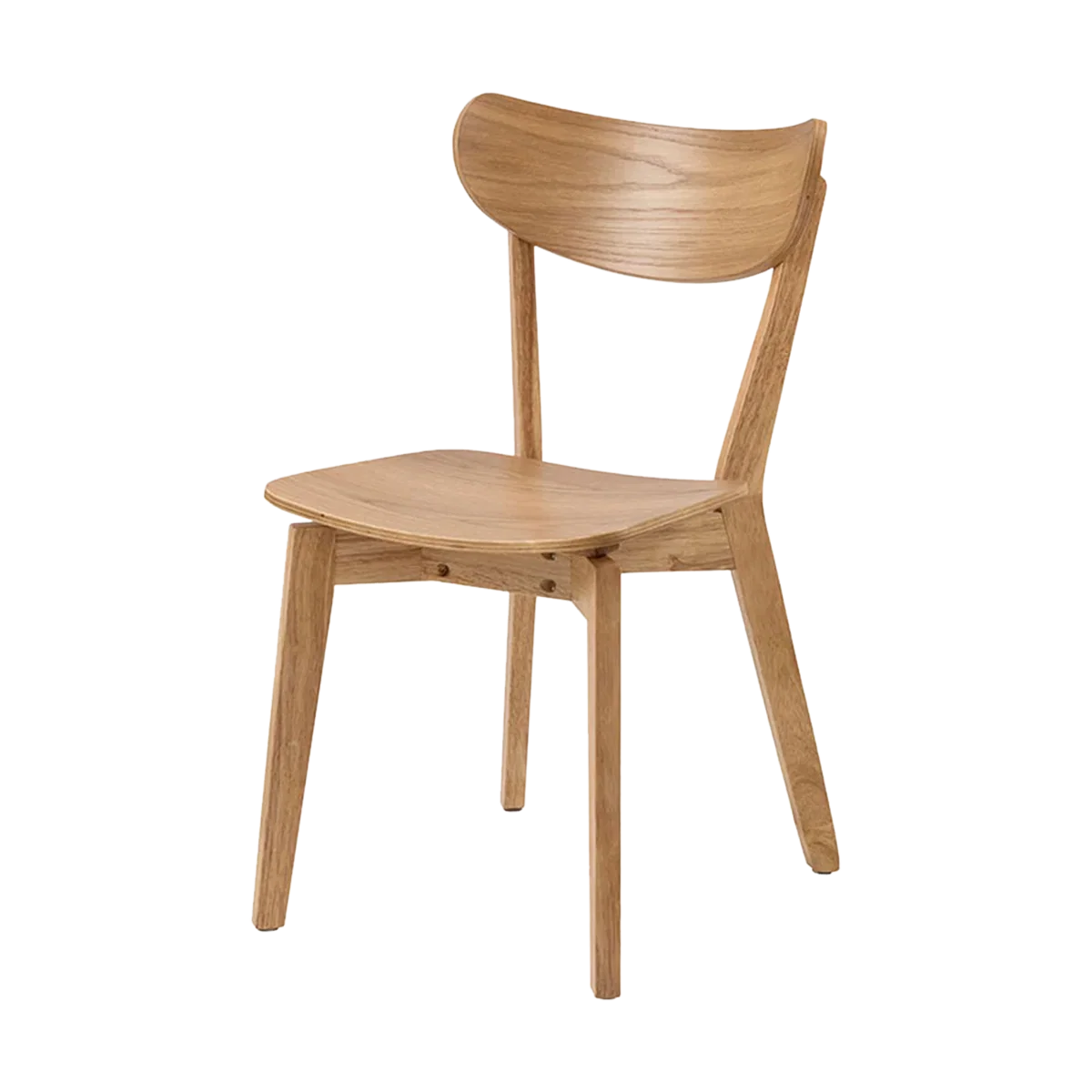 Image of Lisomme Jade Houten Eetkamerstoel Naturel