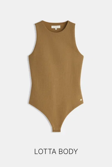 JV-LOTTA slim fit body - khaki