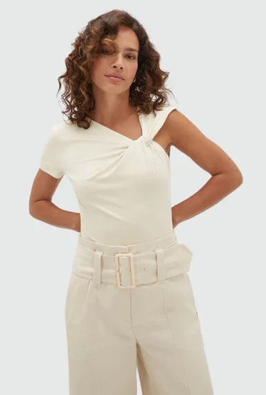 JV-LEVI slim fit body - cloud white