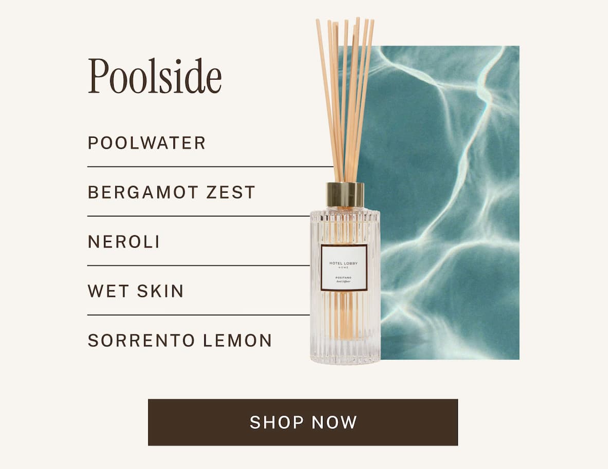 Poolside | Poolwater, bergamot zest, neroli, wet skin, sorrento lemon