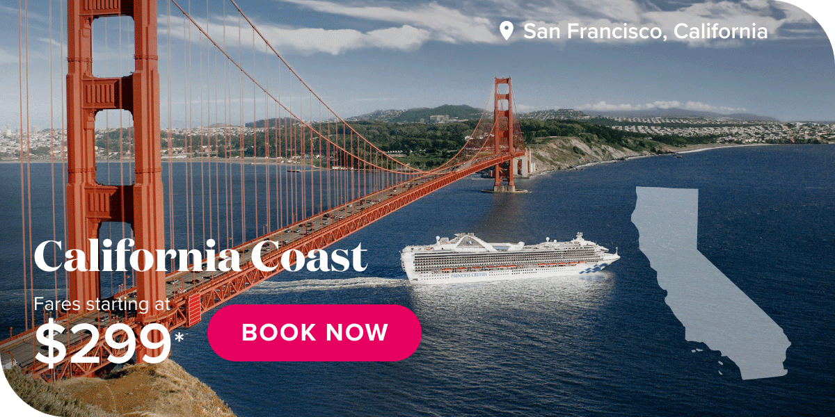 California Coast. Fares starting at $299*. Book now.
