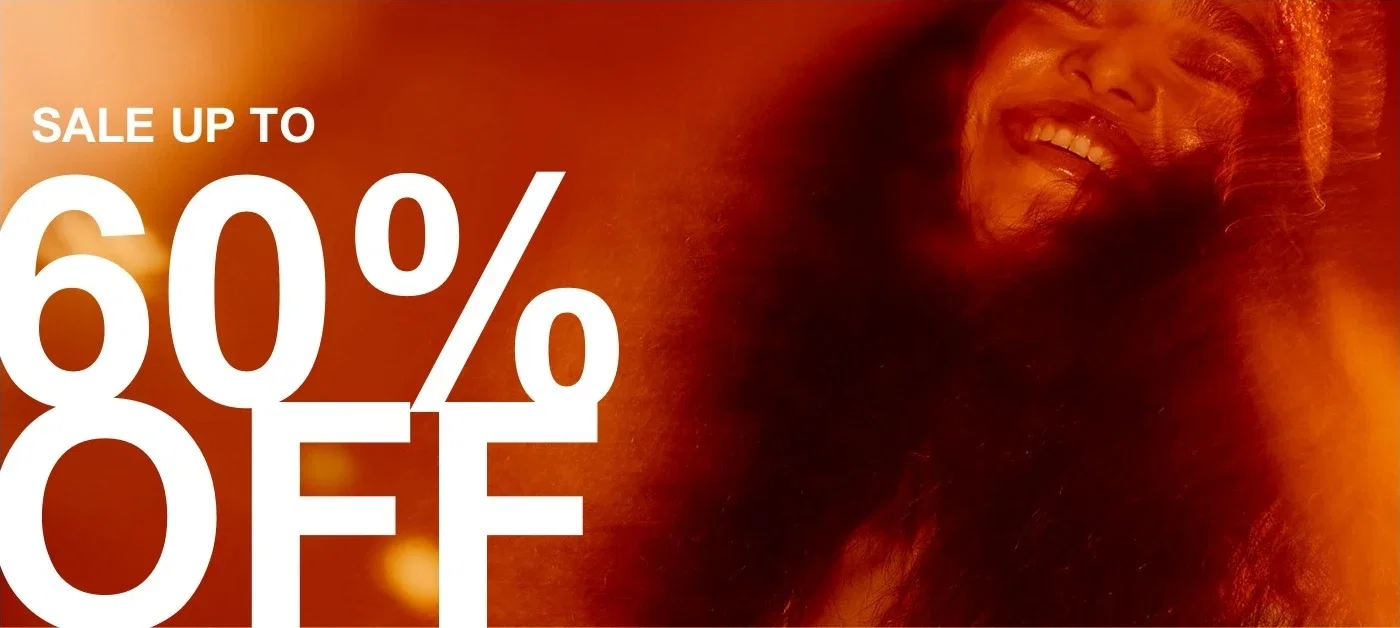 SALE UP TO 60% OFF