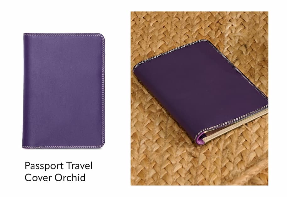 Passport Travel Cover Orchid