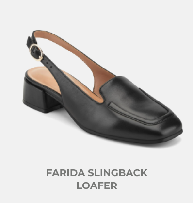 FARIDA SLINGBACK LOAFER