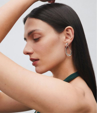 Pendientes largos Saura