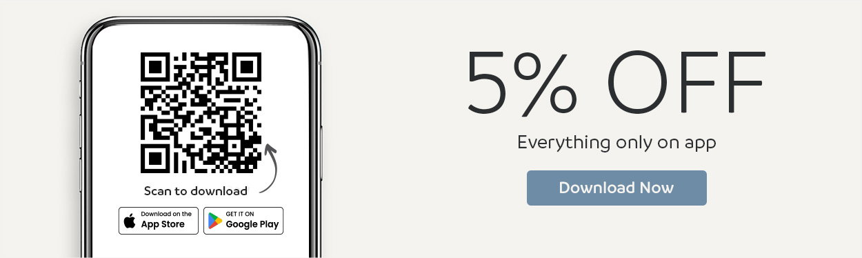 5% OFF everything only on app | Download Now