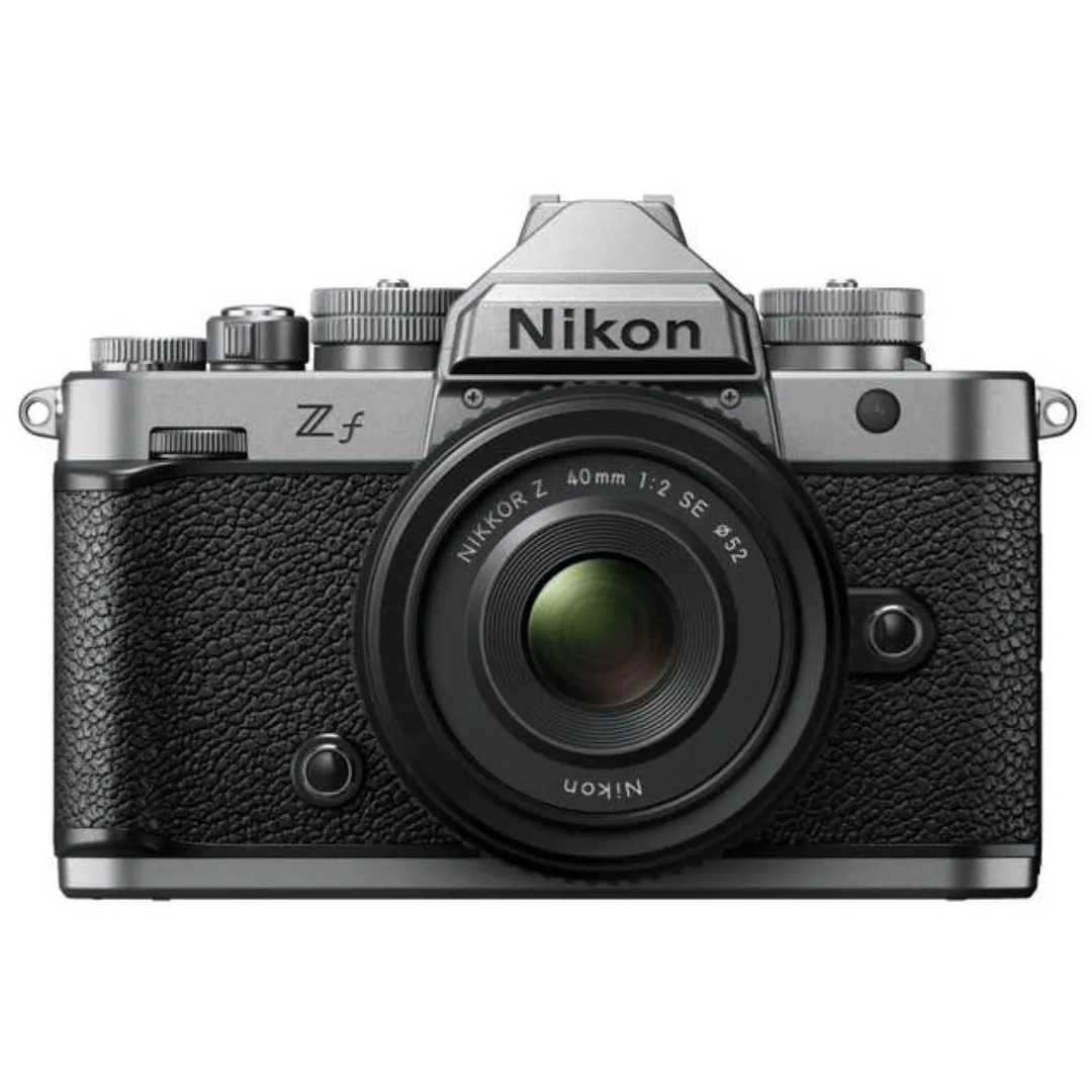 Nikon Zf Silver w/Nikkor Z 40mm f/2 Lens Full Frame Mirrorless Camera