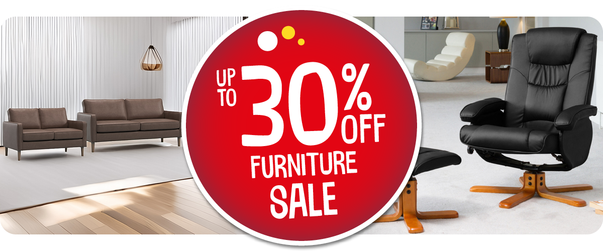 up to 30% off furniture sale