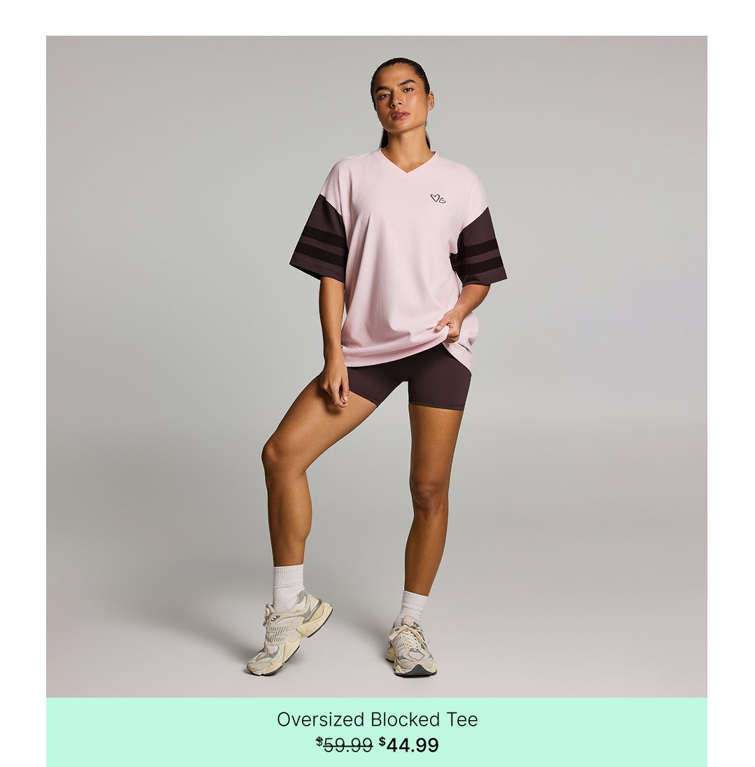 Oversized Blocked Tee