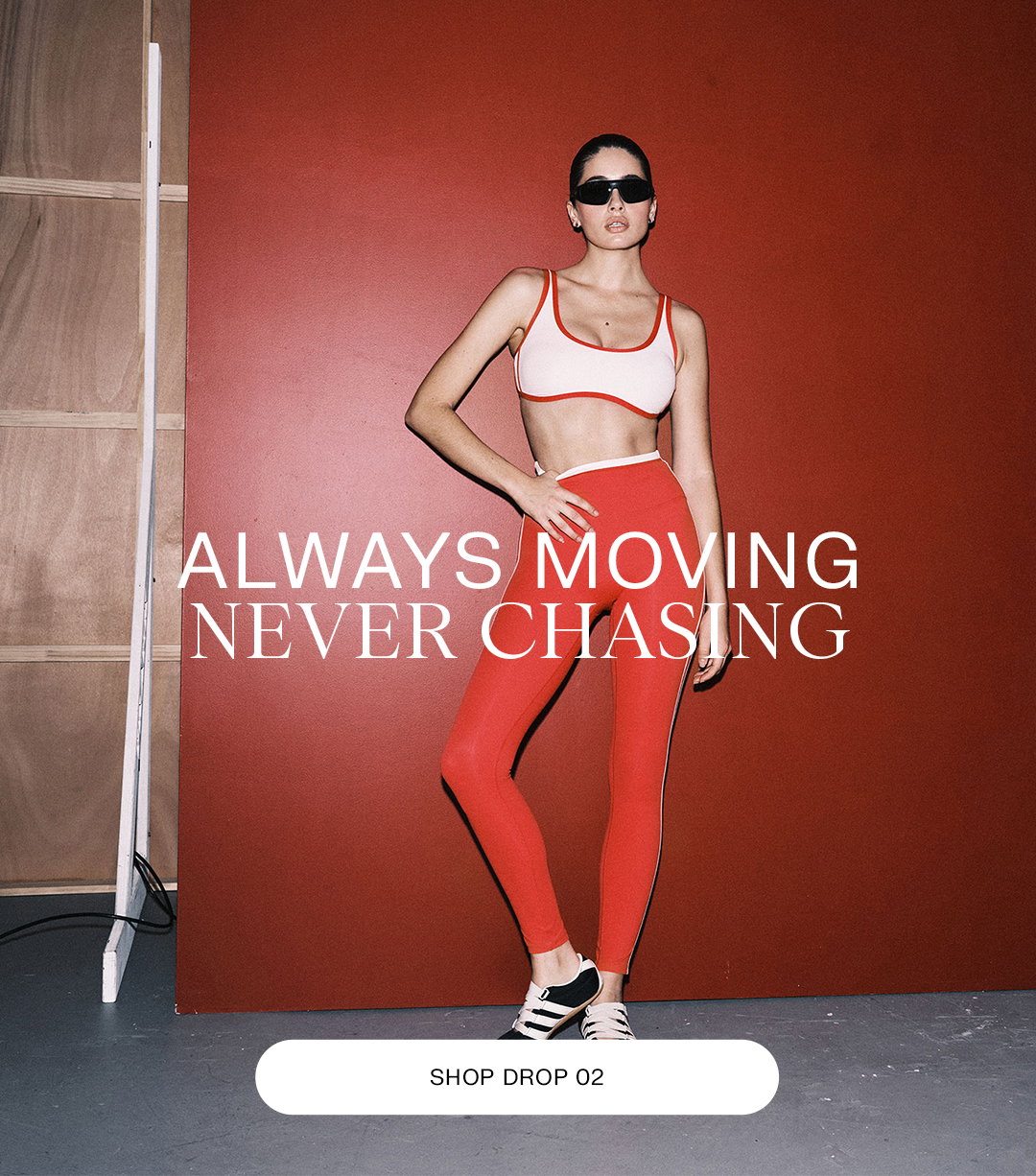 always moving never chasing