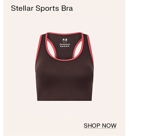 stellar sports bra