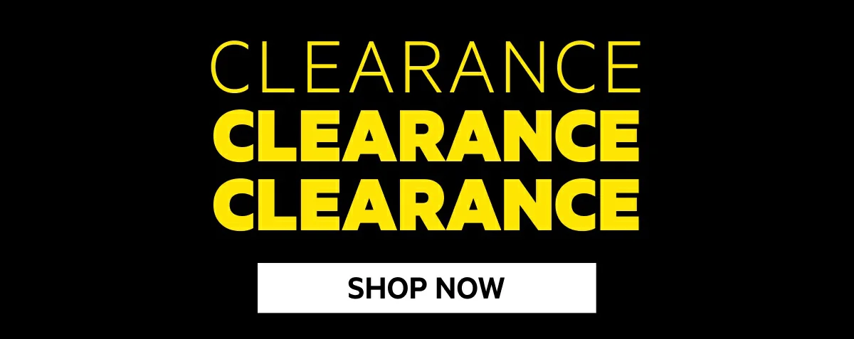 clearance banner