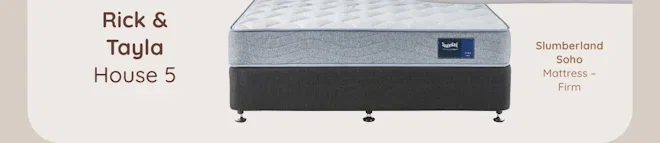 Slumberland Soho Mattress - Firm Rick & Tayla House 5