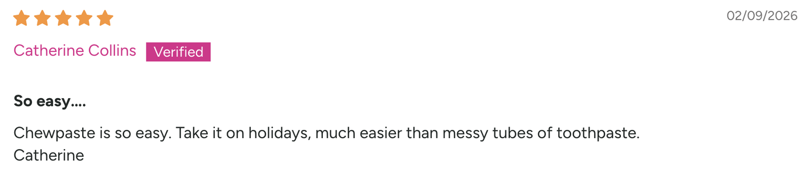 Chewpaste reviews