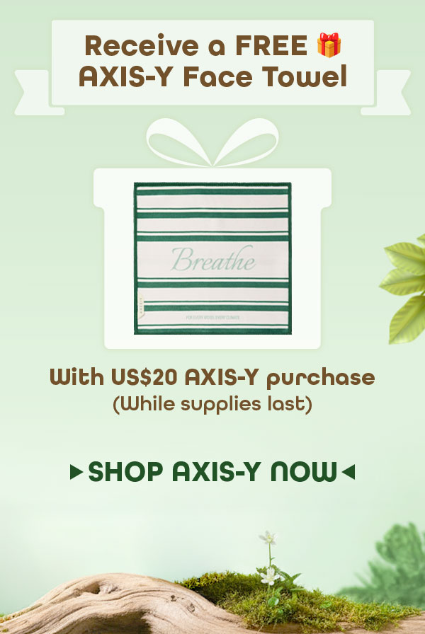 🌿 AXIS-Y WEEK: 50% OFF Bestsellers + Free Gift