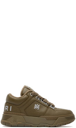 Khaki Metallic MA-1 Sneakers