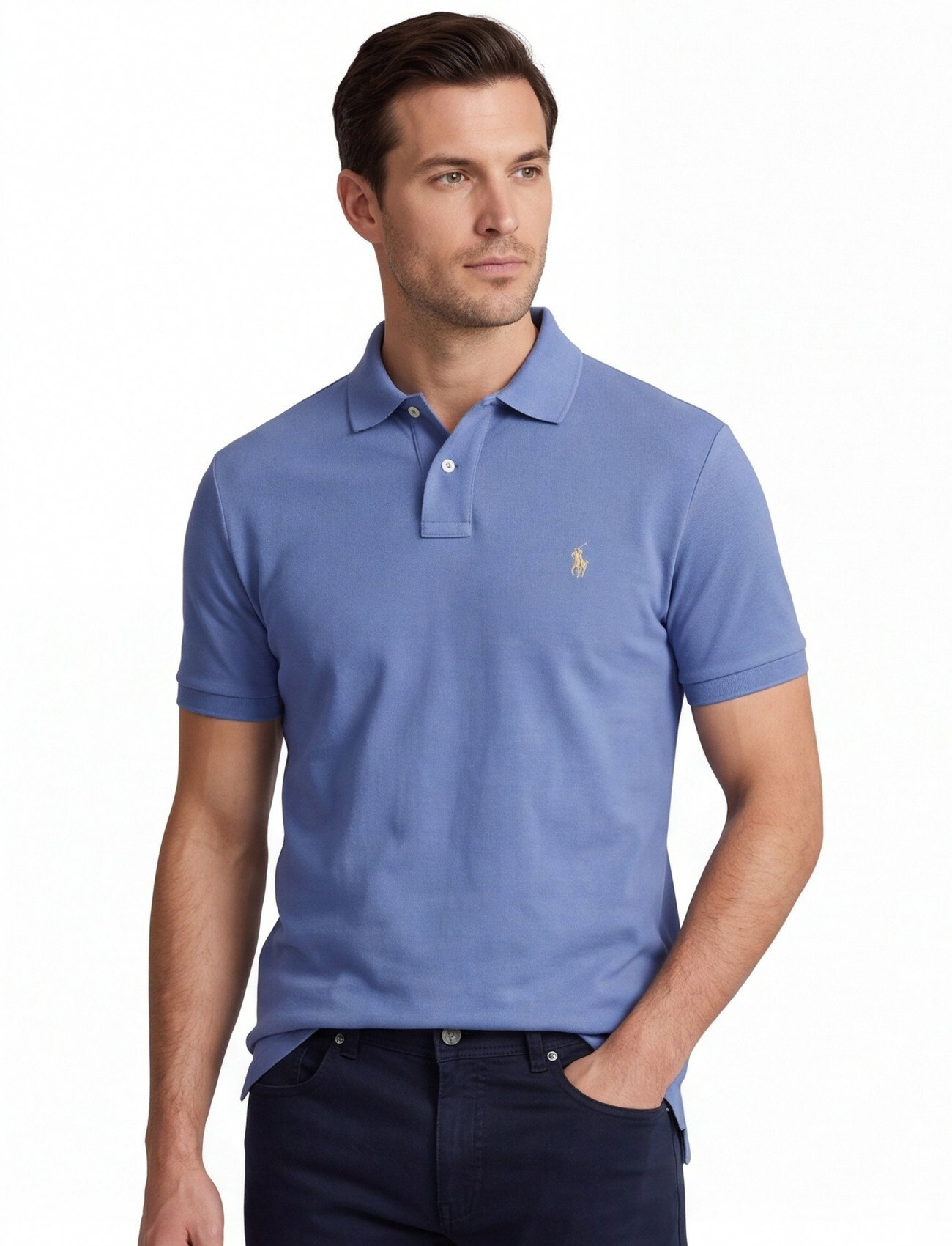 Polo Ralph Lauren polo blauw katoen